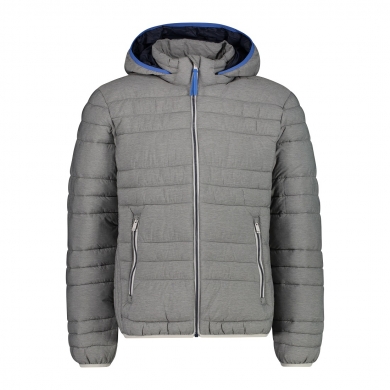 CMP Winter jacket with padding 3M Thinsulate mottled light grey men